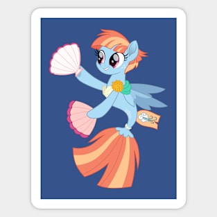 Windy Whistles seapony Sticker